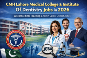 CMH Lahore Medical College & Institute Of Dentistry Jobs in 2026 – Latest Medical, Teaching & Admin Career Opportunities
