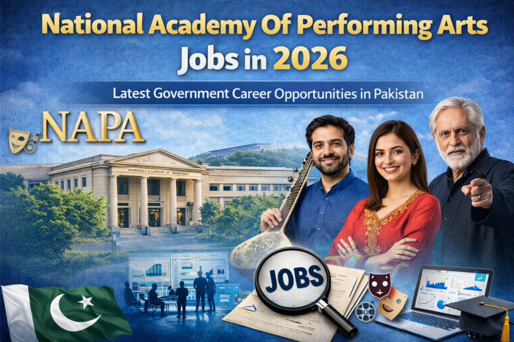 National Academy Of Performing Arts Jobs in 2026 – Latest Government Career Opportunities in Pakistan