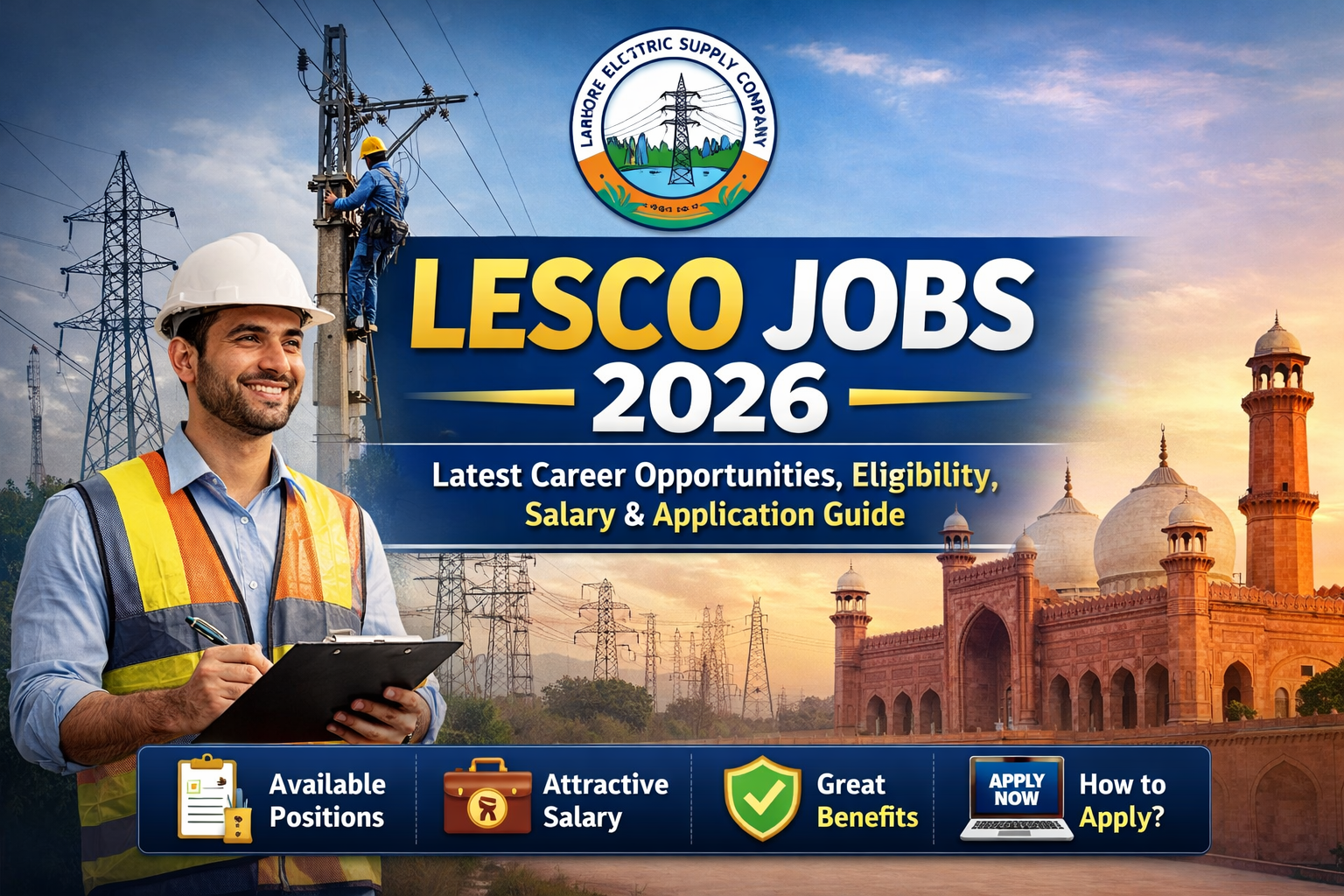 LESCO Jobs 2026 – Latest Career Opportunities, Eligibility, Salary, Benefits & Complete Application Guide