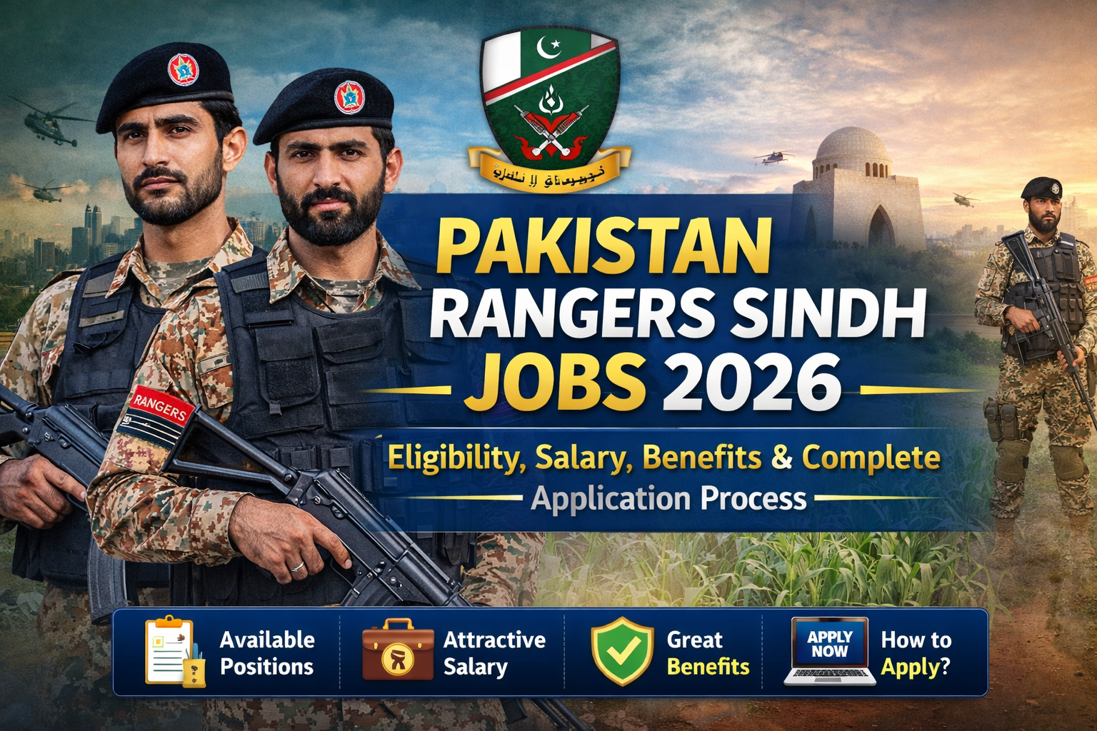 Pakistan Rangers Sindh Jobs 2026 – Eligibility, Salary, Benefits & Complete Application Process