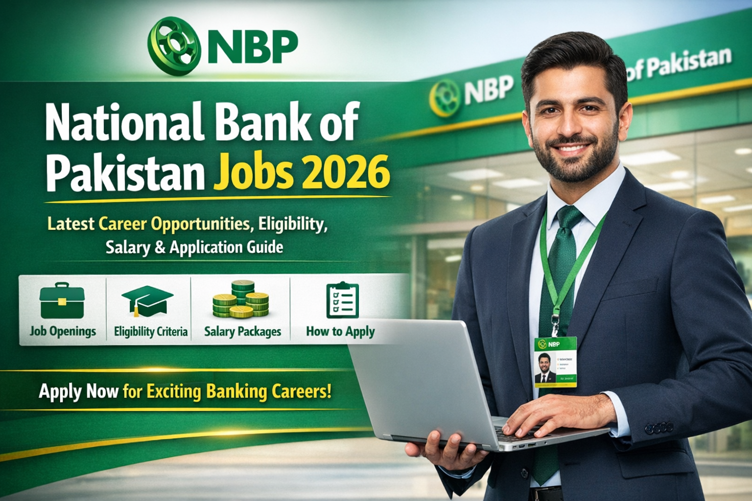 National Bank of Pakistan Jobs 2026 – Latest Career Opportunities, Eligibility, Salary & Application Guide