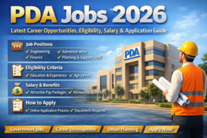 PDA Jobs 2026 – Latest Career Opportunities, Eligibility, Salary & Application Guide
